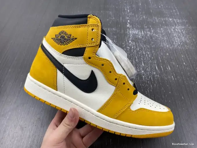 Boostmaster lin Yellow DZ5485-701 Jordan High Ochre 1 OG Air 0509